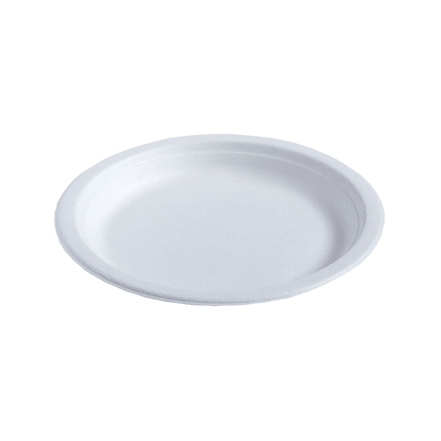 FE013P TALERZ OKRĄGŁY 23 CM NATURA (KARTON 10x50 SZT)